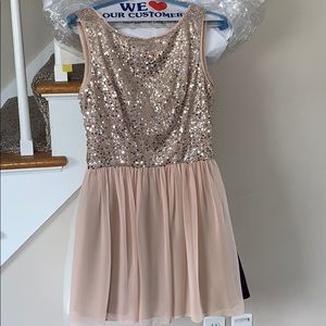 Sparkly dance dress